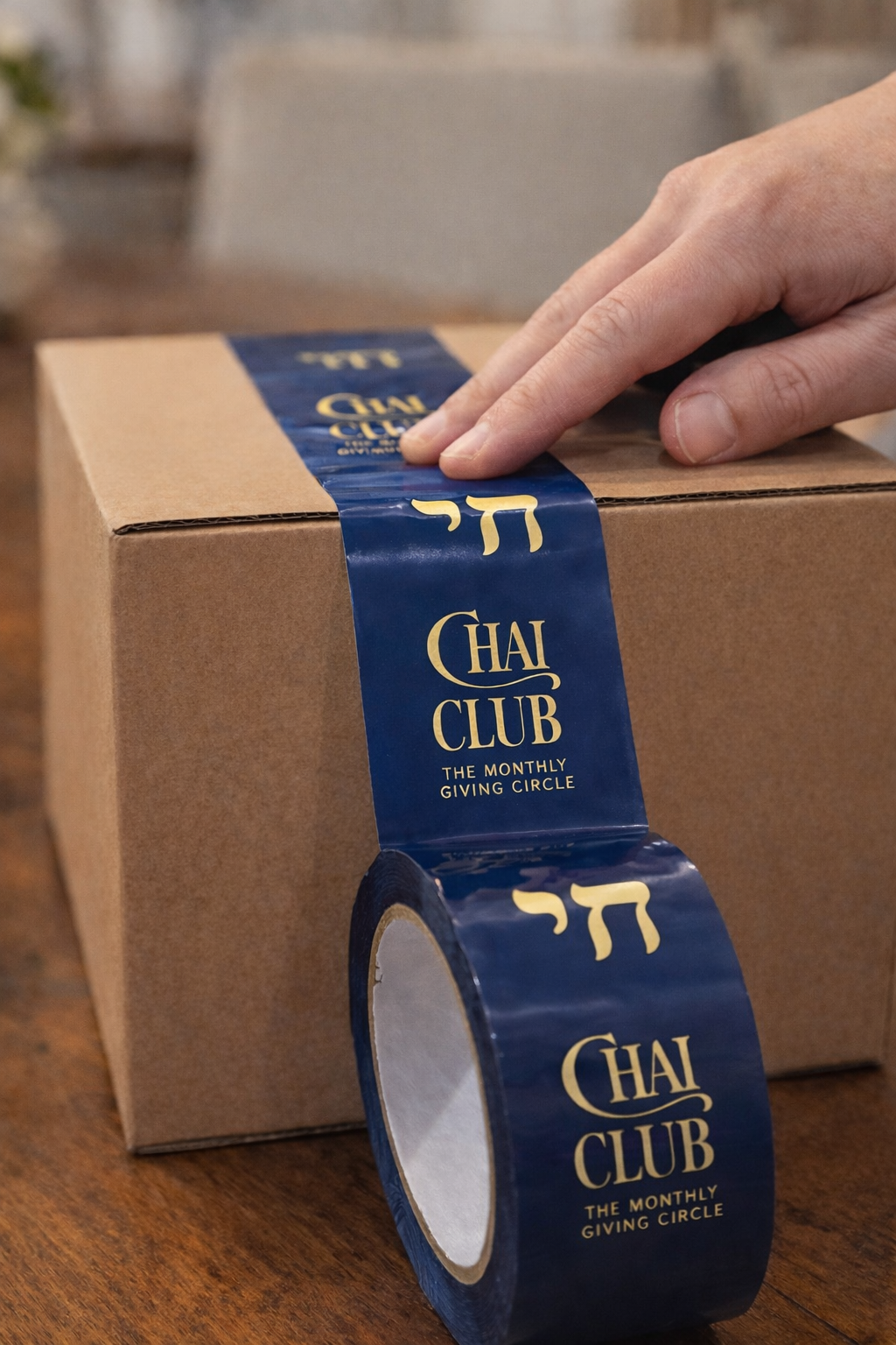Chai Club Branded Tape